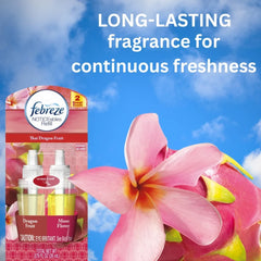 Febreze Noticeables Thai Dragonfruit Refills - 0.879oz Pack of 4