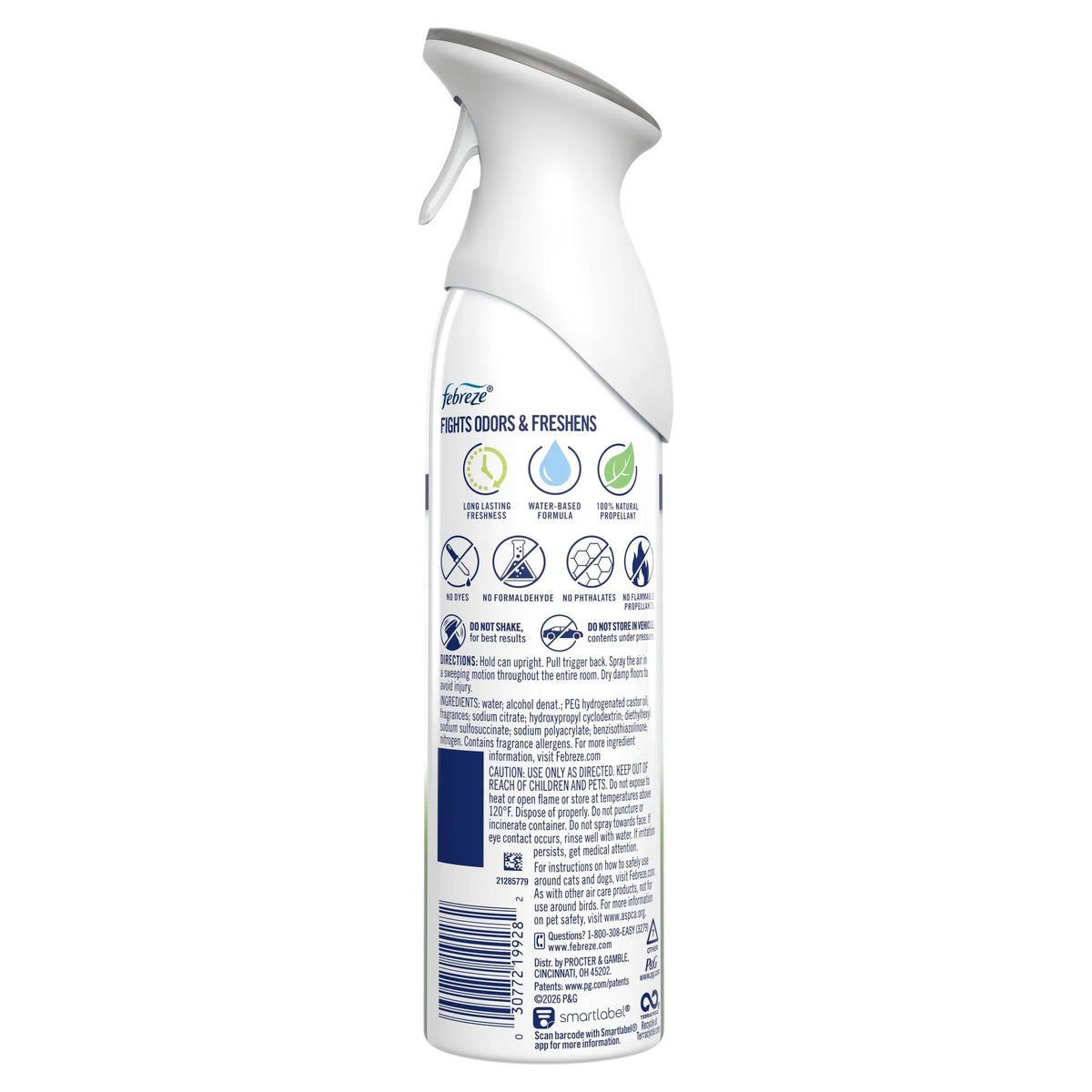 Febreze Air Mist Air Freshener Spray, Pet Odor Fighter, 8.1oz