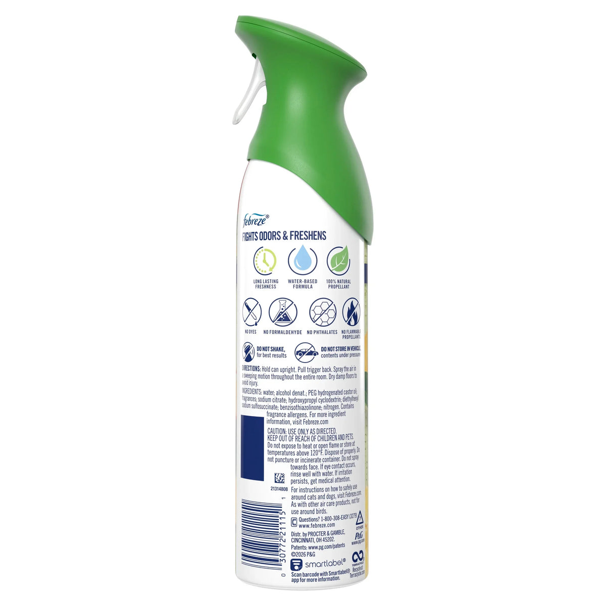 Febreze Air Mist Air Freshener Spray, Mango Splash Scent, 8.1oz