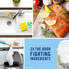 Febreze Kitchen Fade Defy Plug Air Freshener Fresh Lemon Scent - 2pk