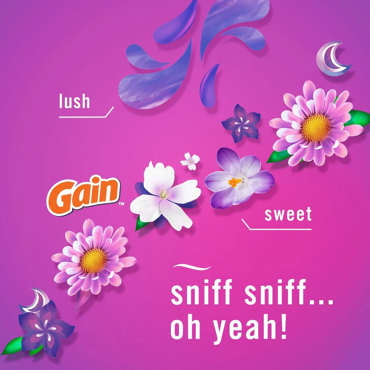 Febreze Car Air Freshener Vent Clips, Gain Mixed Scent, 5 ct.