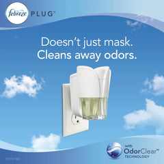Febreze Plug Scented Oil Refill, Linen & Sky, 1 count