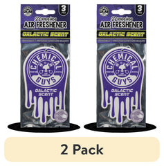 Chemical Guys Hanging Air Freshener 3-pack, Galactic Scent