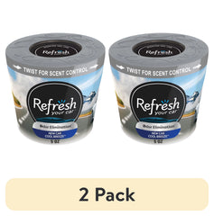 Refresh Your Car! Gel Can Air Freshener (New Car/Cool Breeze Scent, 5 oz)