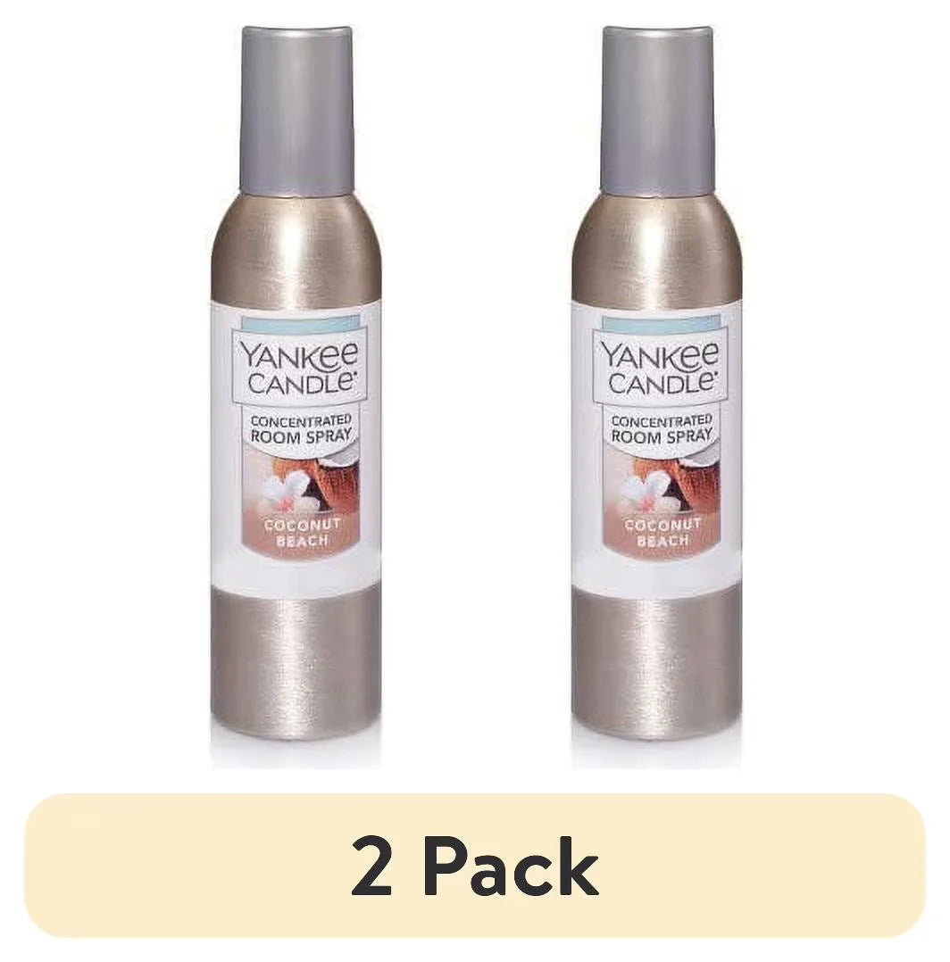 Yankee Candle Coconut Beach Concentrated Room Spray, Fresh Scent