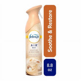 2X - Febreze Air Mist Soothe & Restore Mood-Enhancing Home Air Freshener Spray Aerosol Can