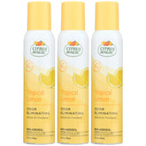 Citrus Magic Odor Eliminating Air Freshener Spray, Tropical Lemon, 3-Ounce, Pack of 3