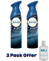 Febreze Air Freshener Spray, Odor-Fighting Room Spray, Ocean, 8.8oz
