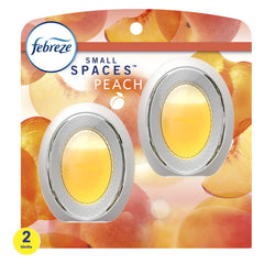 Febreze Small Spaces Air Freshener Peach, .25 fl oz, Pack of 2