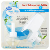 (6 pack) Great Value Scented Oil Warmer Air Freshener & Linen Fresh Starter Kit