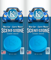 K29 New Car Stone Air freshener, Environmentally Safe and Long-lasting Fragrance, 2 Packs