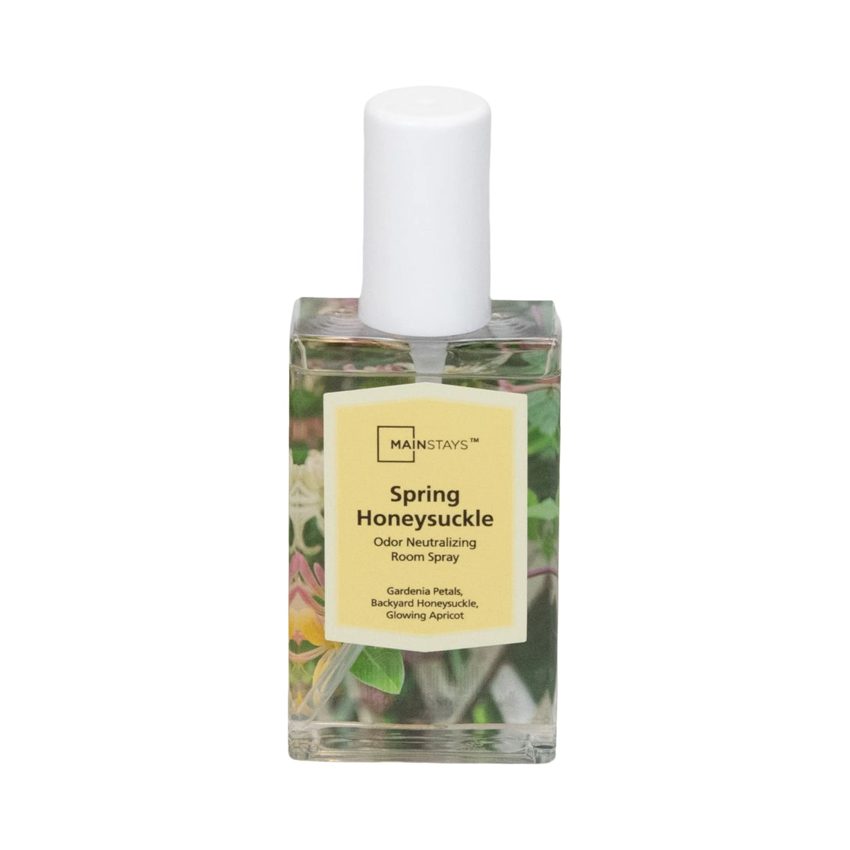 Mainstays Mandarin Cranberry Scented Room & Linen Spray 3.4 fl oz (100mL).