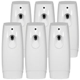 TimeMist White Settings Metered Dispenser Air Care System - (Case of 6) - 1047809 - Classic Metered Aerosol Fragrance Dispenser Keeps Your Spaces Smelling Fresh, Clean & Healthy