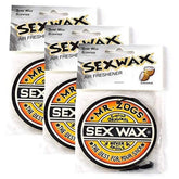 Sex Wax Long-Lasting Automotive Air Fresheners, Coconut, (3 Pack)