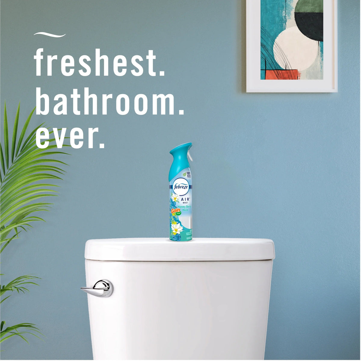 Febreze Air Freshener Spray, Odor-Fighting Room Spray, Gain Honey Berry Hula, 8.8oz