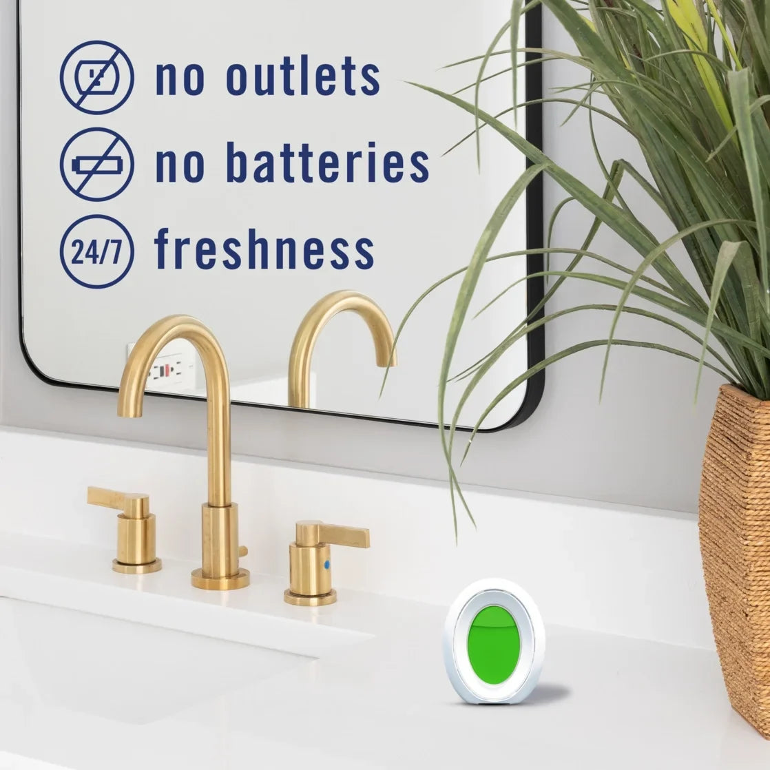 Febreze Small Spaces Air Freshener, Odor-Fighting, Gain Original Scent, 4 Count