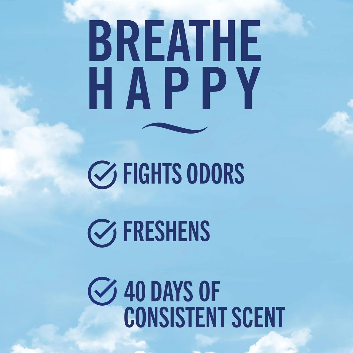Febreze Vent Clip Car Air Freshener, Odor Eliminator, Laundry Fresh Scent, 2 CLIPS, 2 Packs