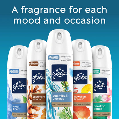 Glade® Odor Fighting Soft Mist Air Freshener Room Spray, Orchid Blossom, 7.3oz., 1 Count