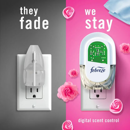 Febreze Plug In Air Freshener Odor-Fighting Scented Oil Refill Base Mix 3 ct - Pack of 1