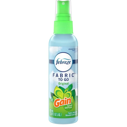 Febreze To Go Fabric Refresher 2.8 Ounce Spray, Gain Original Scent (Pack Of 2)