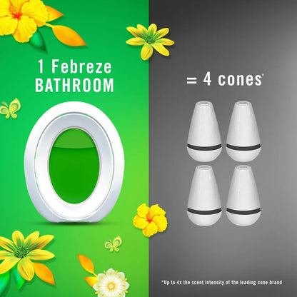 Febreze Small Spaces Air Freshener for Home, Gain Original Scent, 4 Count
