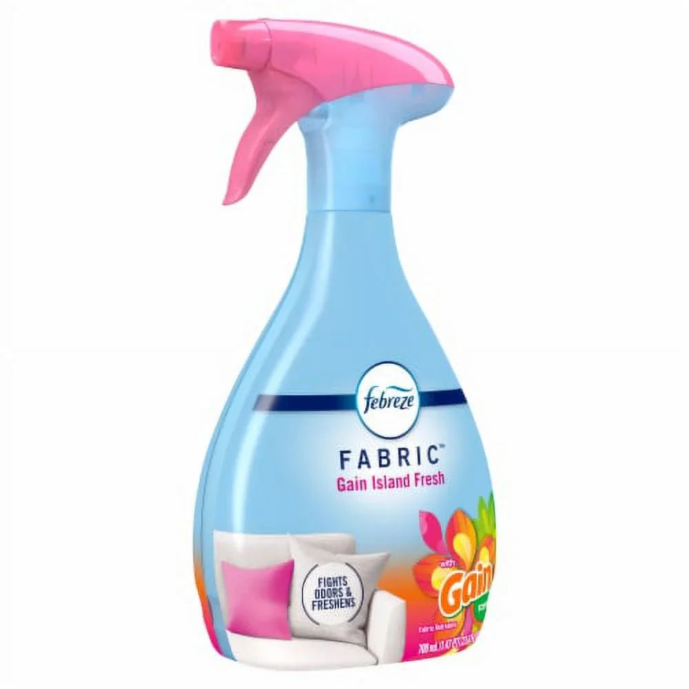 Febreze Odor-Fighting Fabric Refresher with Gain Island Fresh