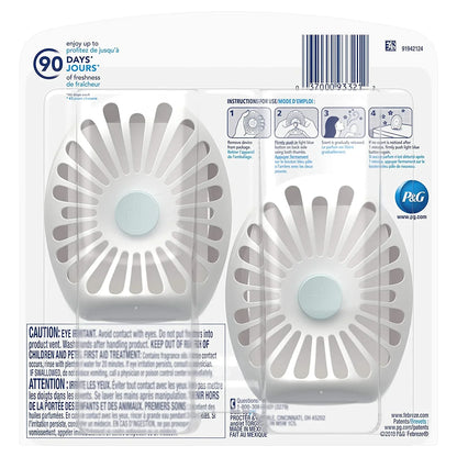 Febreze Odor-Eliminating Small Spaces Air Freshener, Wild Berries, 2Count