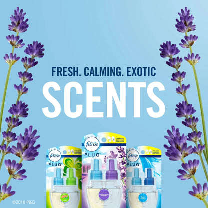 Febreze Plugs Air Freshener Refills 5 Pack Gain Scent