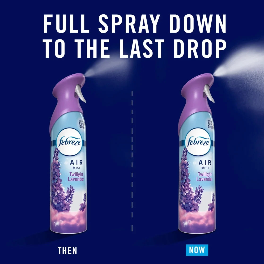Febreze Air Mist Air Freshener Spray, Twilight Lavender Scent, 8.1oz