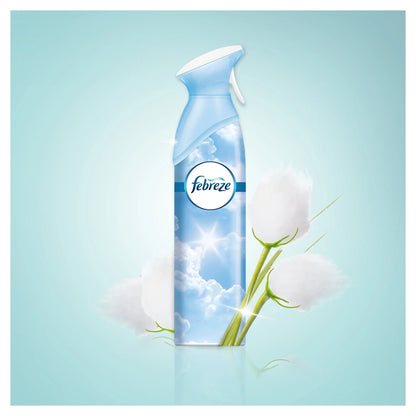 2 Pack Febreze Odor-Eliminating Cotton Fresh Air Freshener Spray 10.14 oz. , Bundle Deal