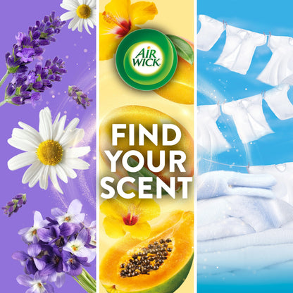 Air Wick Plug-In Air Freshener Scented Oil Refills,Honeysuckle and Raspberry, 2 Count