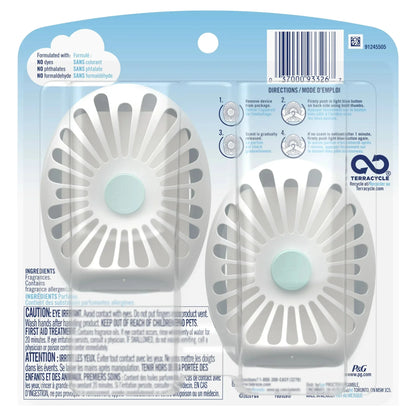 Febreze Linen/Sky Small Spaces - Liquid - 25 fl oz (0.8 quart) - Linen & Sky - 45 Day - 2 / Pack | Bundle of 2 Packs