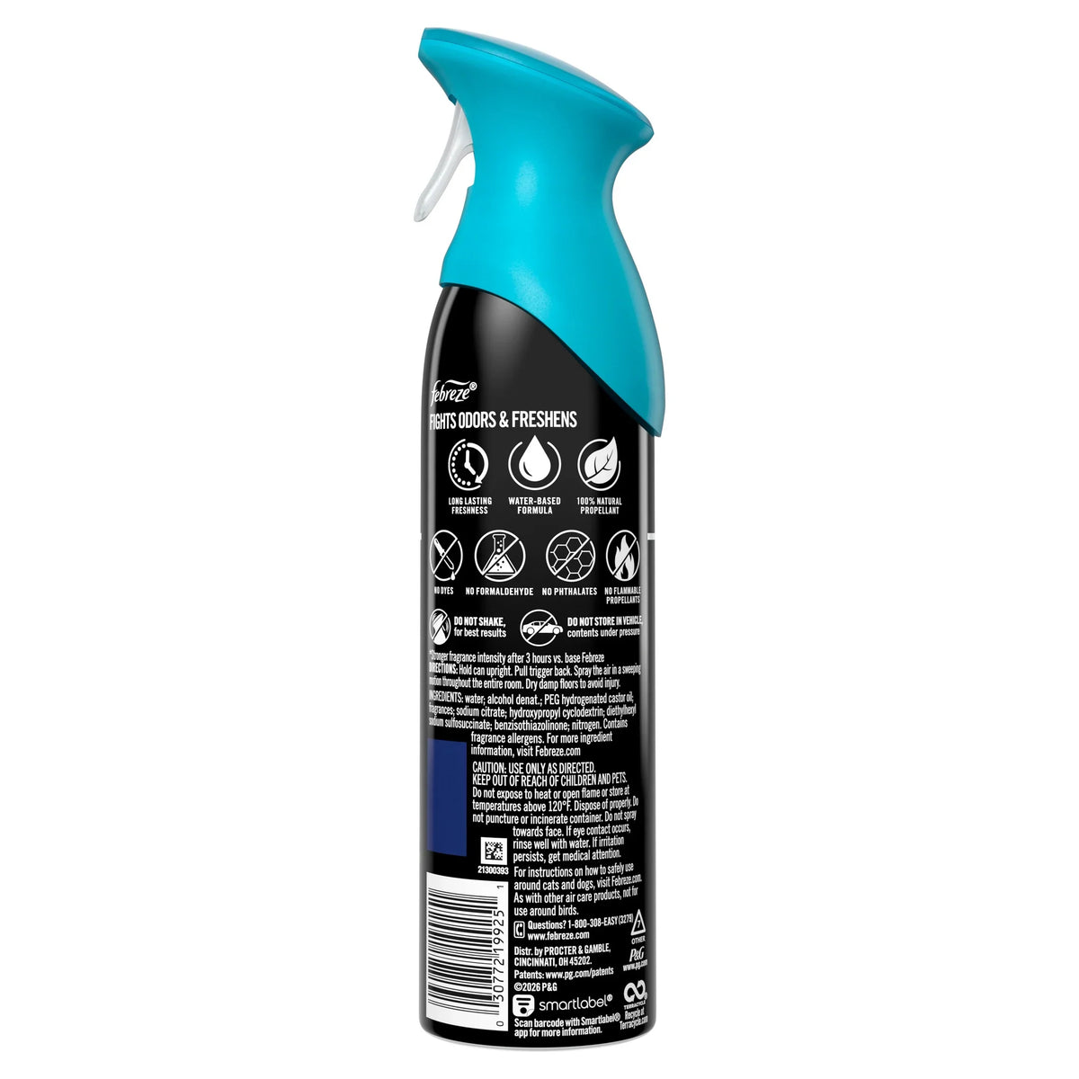 Febreze Air Mist Air Freshener Spray, Unstopables Fresh Scent, 8.1oz