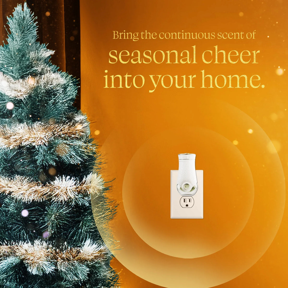 Glade® PlugIns® Refills Air Freshener, Christmas Stocking Stuffer Orange Zest & Clove, 1.34oz., 2 Count