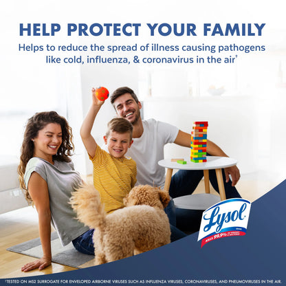Lysol Air Sanitizer Spray - White Linen Scent, 10 oz (pack of 2)