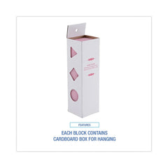 Boardwalk Deodorizing Para Wall Blocks, 24 oz, Pink, Cherry, 6/Box