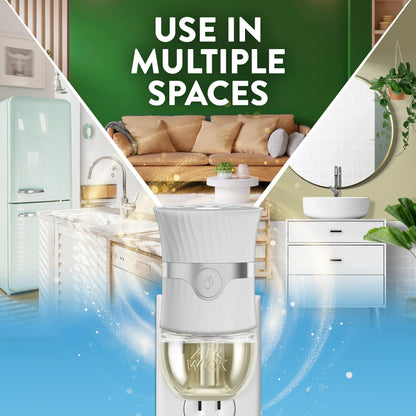 Air Wick Plug-In Scented Oil Air Freshener Warmer Refills, Calming Sea Spray and Breeze, 2 Count