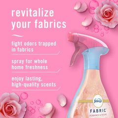 Febreze Odor-Fighting Fabric Refresher, Romance & Desire, 23.6oz - 2 Pack
