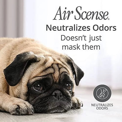 Air Scense Essential Oil Air Freshener, 7 oz + Spray & Go, 2 oz (Lavender Vanilla Bundle)