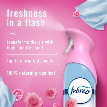 Febreze Air Freshener Spray, Odor-Fighting Room Spray, Downy April Fresh, 8.8oz