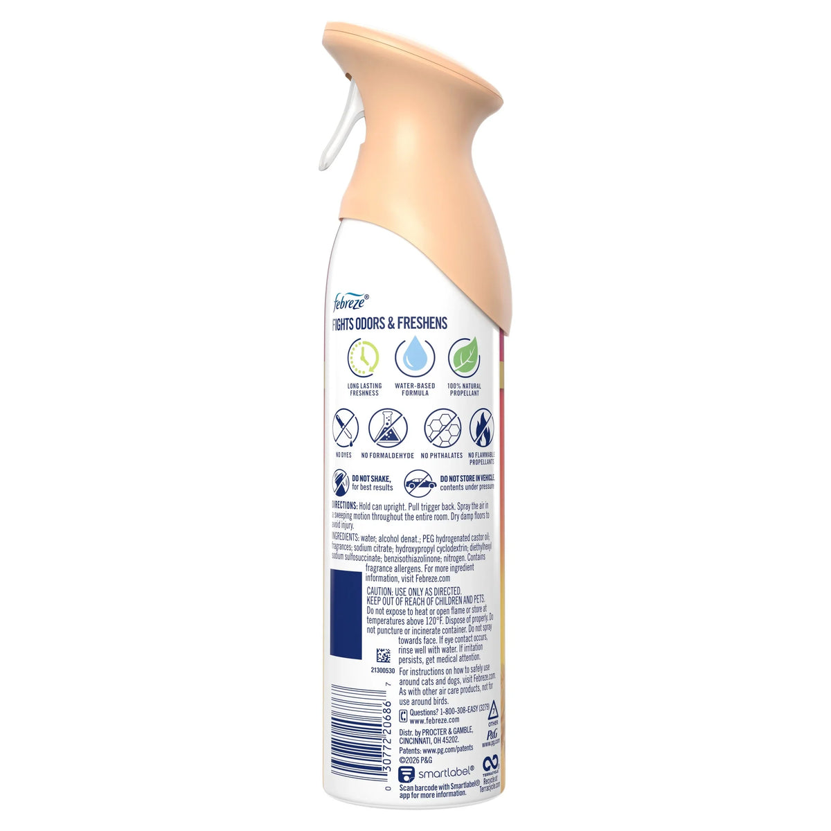 Febreze Air Mist Luxe Air Freshener Spray, Summer Golden Hour, 8.1 Oz