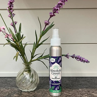 Absolute Green Air Freshener Room Spray, Covers Odors,  Lavender Scent,  (2 Count) 4oz
