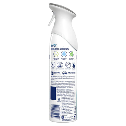 Febreze Air Mist Air Freshener Spray, Heavy Duty Crisp Clean, 8.1oz