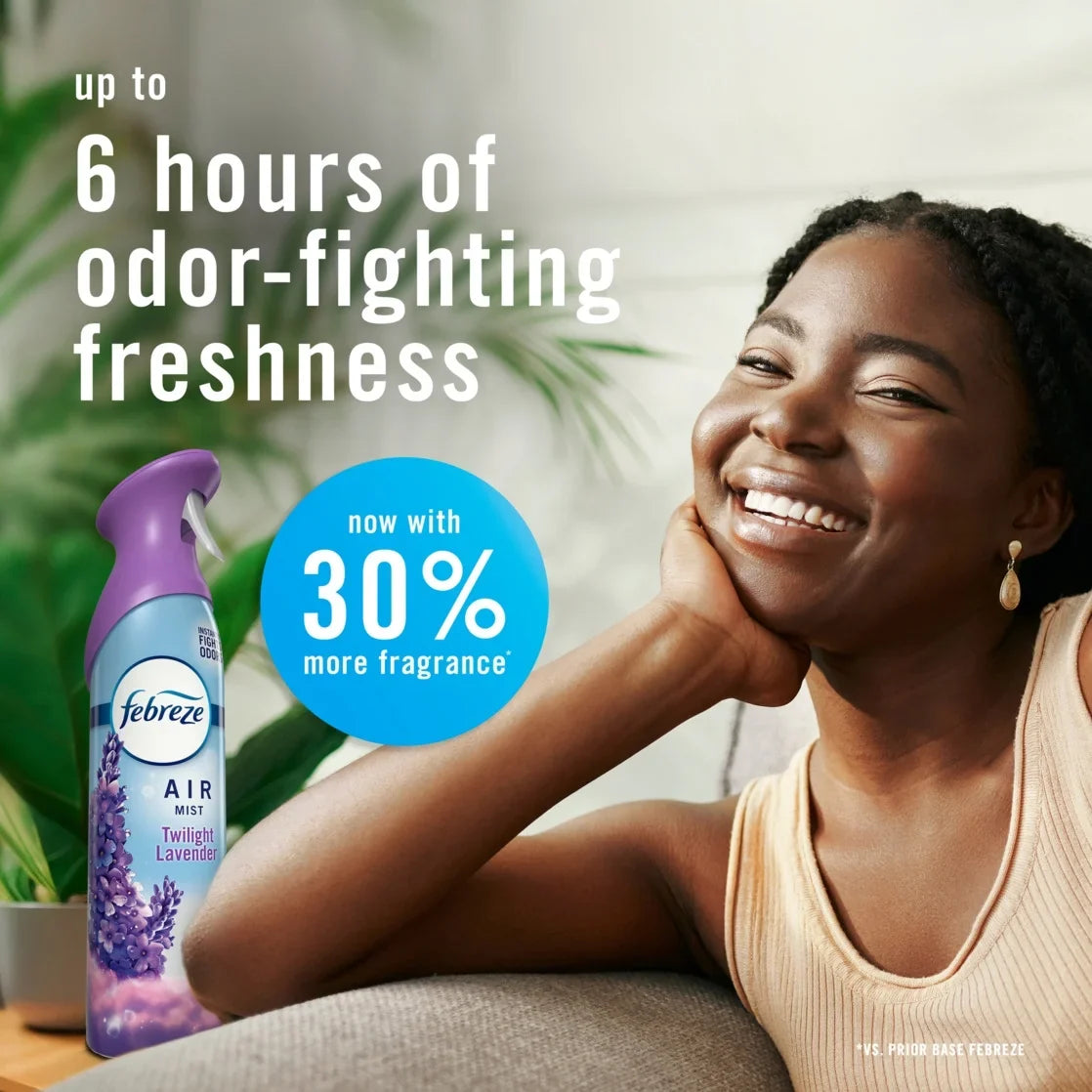 Febreze Air Mist Air Freshener Spray, Twilight Lavender Scent, 8.1oz