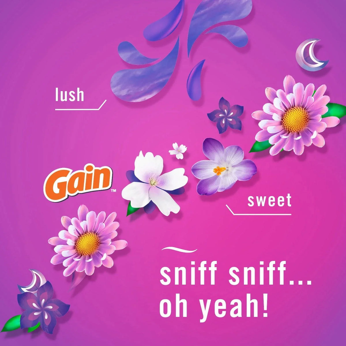 Febreze Plug Air Freshener, Gain Original + Gain Moonlight Breeze (5 Refills)