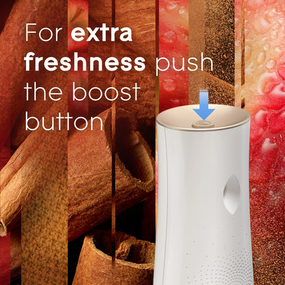 Glade Automatic Spray Refill, Air Freshener, Apple Cinnamon, 6.2 oz