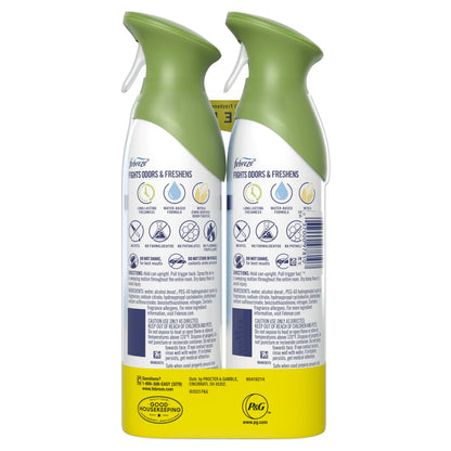 Febreze Air Freshener Spray, Odor-Fighting Room Spray, Gain Original, 8.8oz, 2 Count
