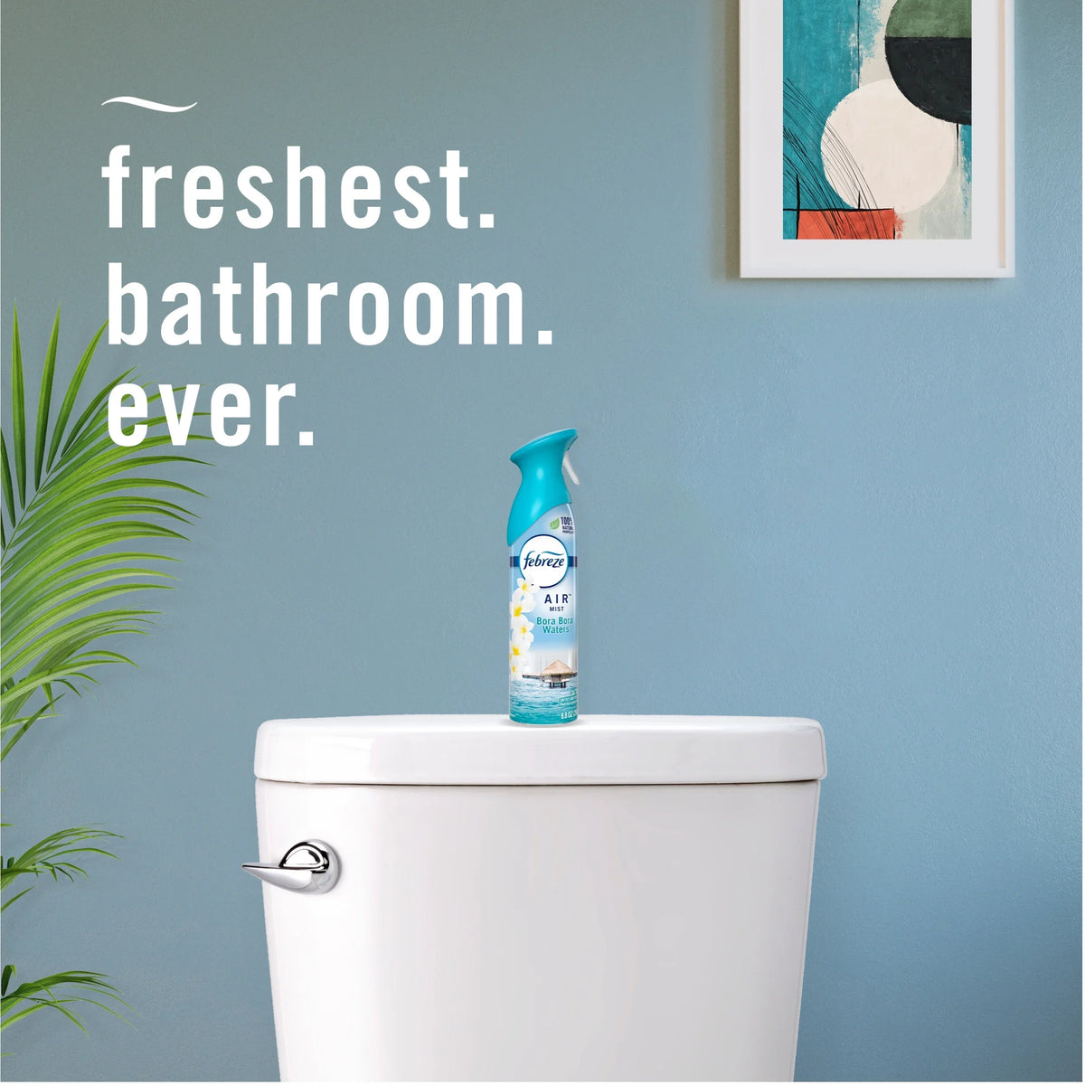 Febreze Air Freshener Spray, Odor-Fighting Room Spray, Bora Bora Waters, 8.8oz, 2 Count