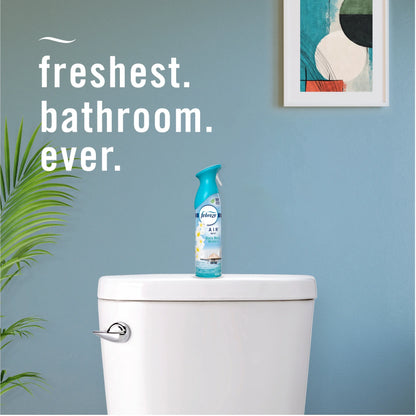 Febreze Air Freshener Spray, Odor-Fighting Room Spray, Bora Bora Waters, 8.8oz, 2 Count