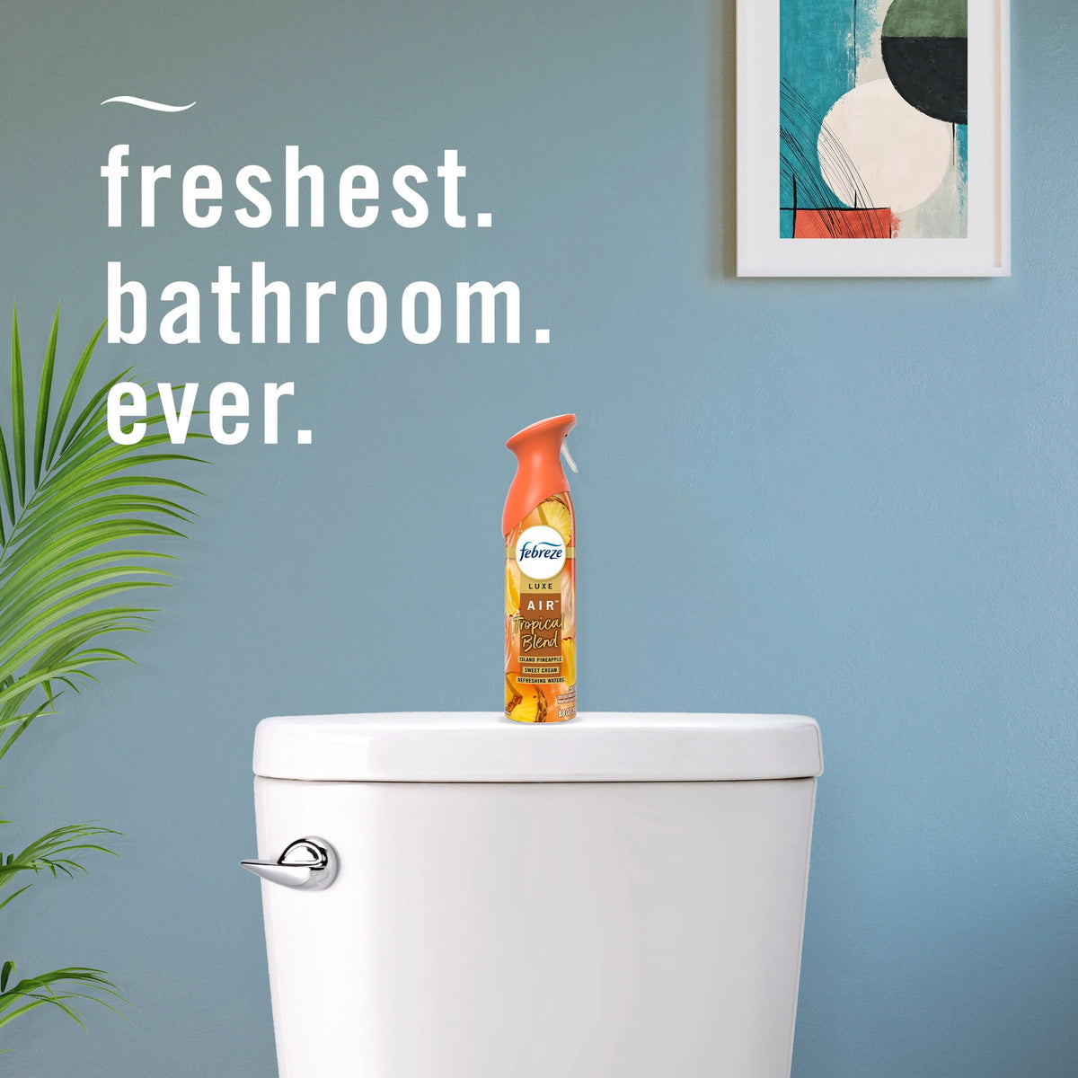 Febreze Odor-Fighting Room Spray, Tropical Blend Scent, 8.8 oz, 2 Count